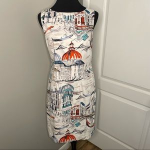 Chetta B Venice Scene Sheath Dress Size 6